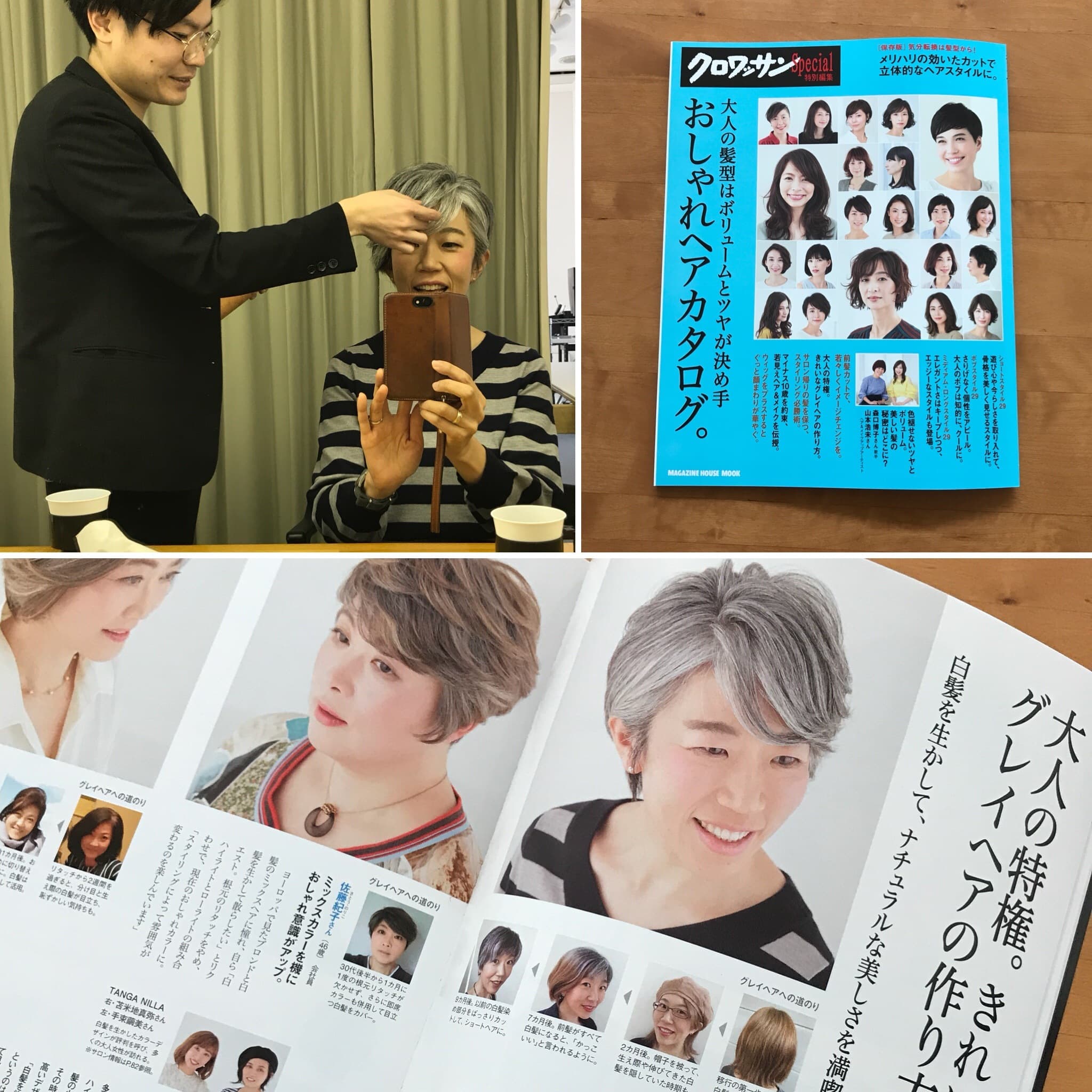 グレイヘアカタログ